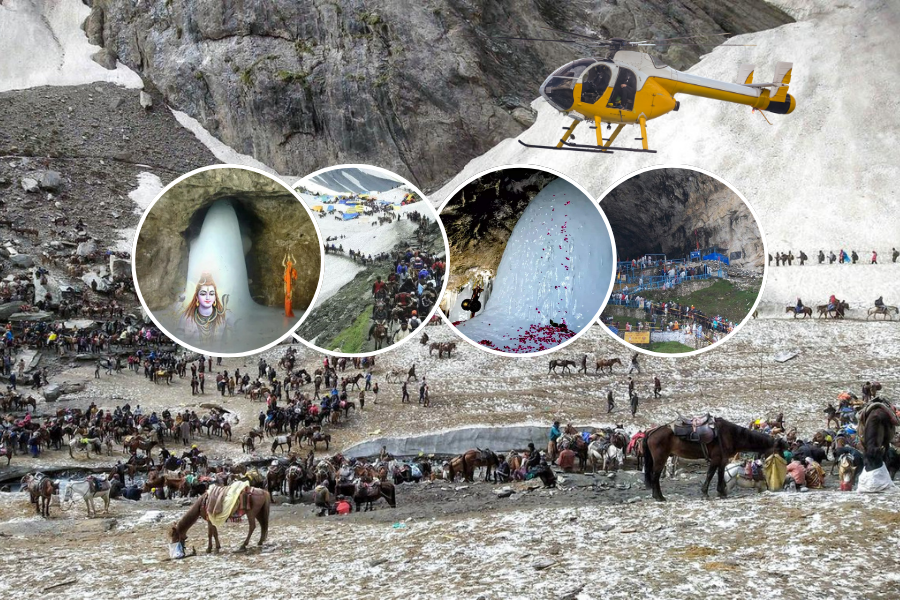 Amarnath Yatra by Helicopter package from Srinagar