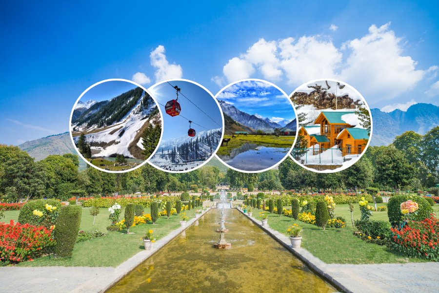 Srinagar Sonmarg Gulmarg with Pahalgam Package