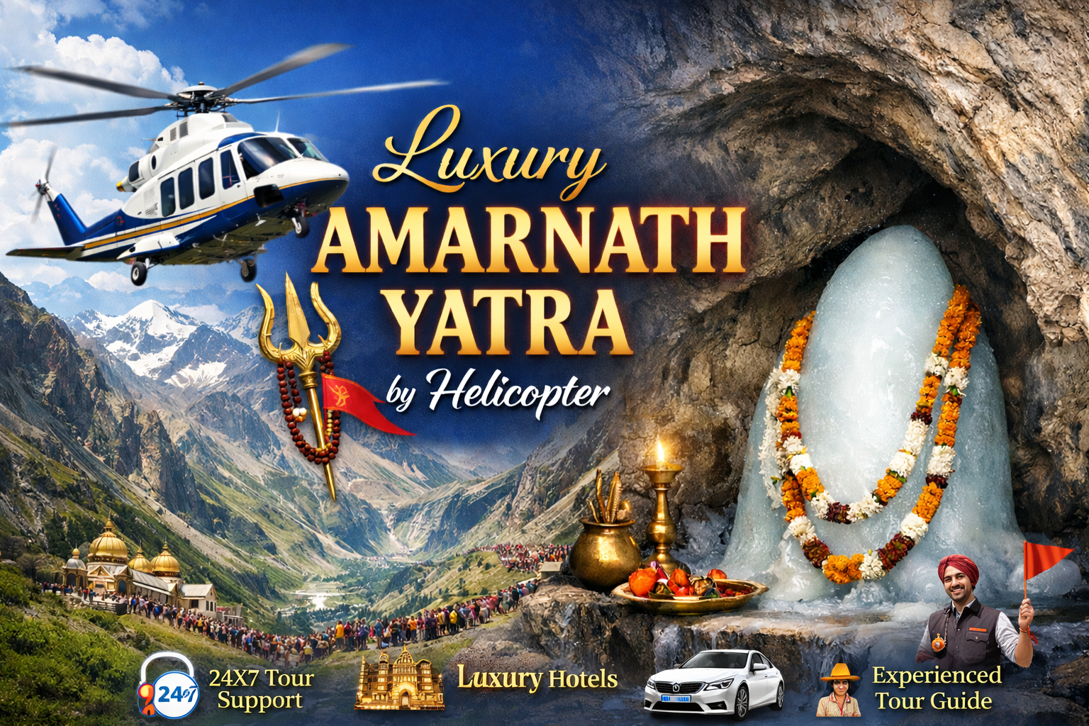 Luxury Amarnath Yatra Package