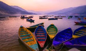 Boating in Pokhara