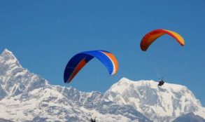 Paragliding in Pokhara